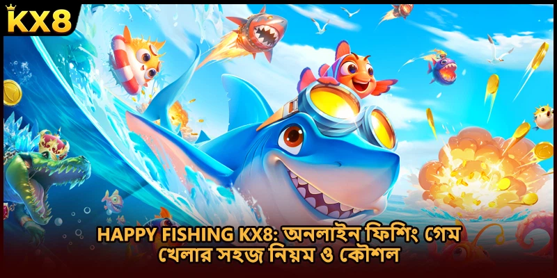 Happy Fishing KX8: অনলাইন ফিশিং গেম খেলার সহজ নিয়ম ও কৌশল